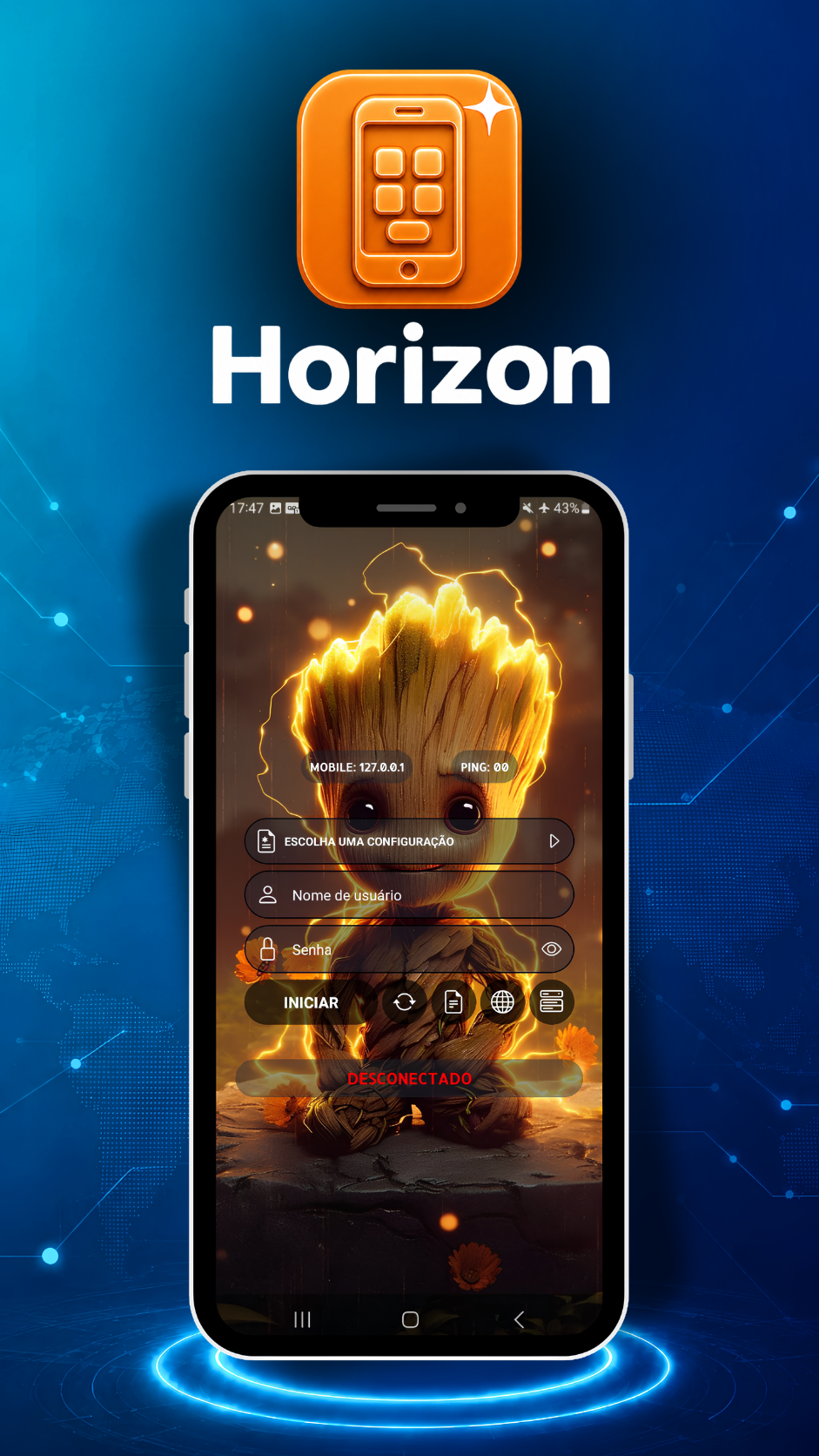 Capa do módulo Horizon